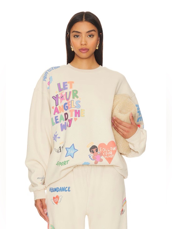 The Mayfair Group Tops - The Mayfair Group Angels All Around You Crewneck M/L sweatshirt ISCREAMCOLOUR